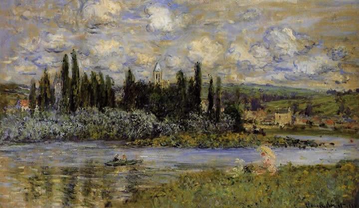 Claude Monet View of Vetheuil